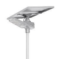 태양광 패널이 있는 LED 가로등